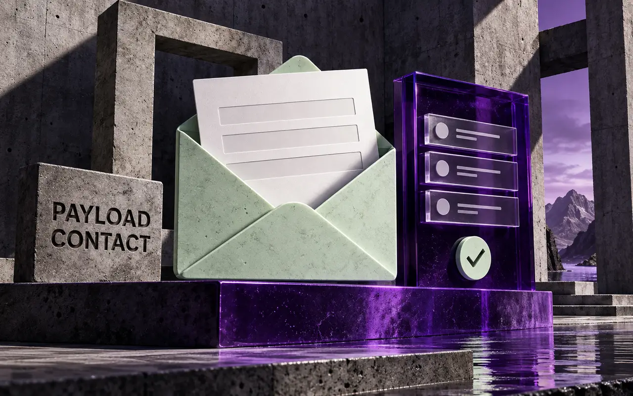 Payload Contact : Plugin de formulaires pour Payload CMS